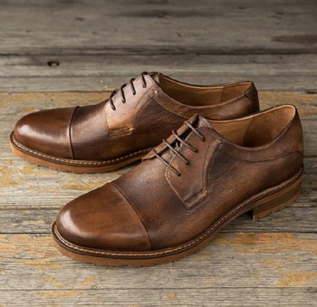 italian mens leather shoes and bag set 2019 best-selling dress shoes