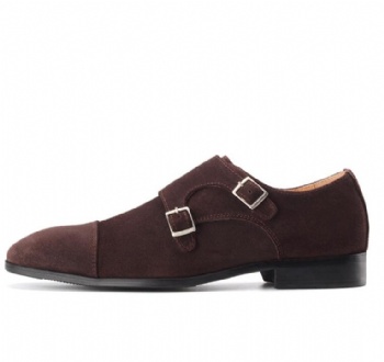 Black genuine soft comfortable calf leather custom made Italian style men business dress shoe, leather shoe for men