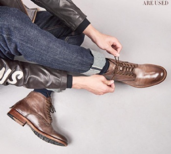 High quality cowboy boots Waterproof winter martin boots men boots
