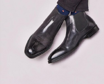 2019 Fashion Leather Lace Up Casual Ankle Men Boot Manufacturer