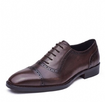 2019 spring Guangzhou factory high quality Crocodile leather dress shoes lightweight outsole men formal dress shoes