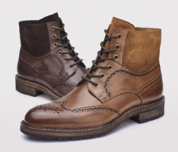 Men Casual deep blue Nubuck Ankle Boots Mens Fashion Shoes Winter Bootsfashion men leather boot for men with high quality
