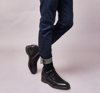 big size Italian stylish men boots winter ankle boots premium green suede boot