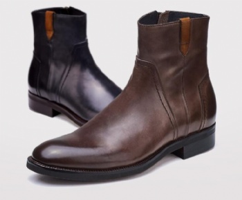 Men Casual deep blue Nubuck Ankle Boots Mens Fashion Shoes Winter Bootsfashion men leather boot for men with high qualitynew design fashion men shoes fancy made in china suede material hotsale mens boots