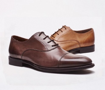 High quality hand made genuine leather shoes lace up men dress shoes black dress shoes men italian