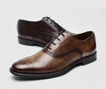 High quality hand made genuine leather shoes lace up men dress shoes black dress shoes men italianwholesale comfortable stylish new design high quality top fashion italian men casual shoes