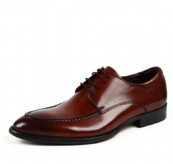 lace-up Italian genuine cow leather bulk wholesale mens brogue shoes
