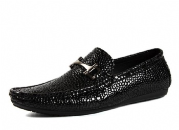Laces - up alligator leather handmade genuine leather dress shoes for men 2019