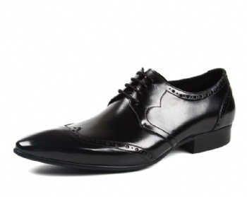 2019 Hand - weave genuine leather loafers shoes for men