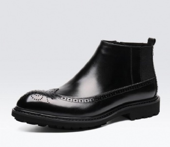 Designer Web High Top Mens Ankle Combat Boots Black winter boot