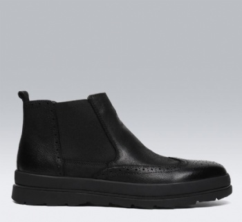 Designer Web High Top Mens Ankle Combat Boots Black winter boot