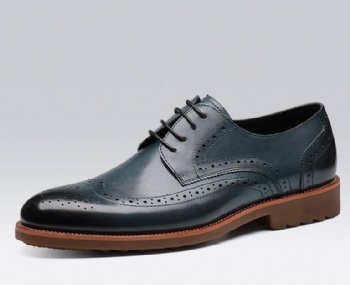 comfortable breathable lightweight dress shoes BLUE loafer oem shoes