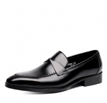 2019 Handmade burnished leather comfort sole mens formal shoes