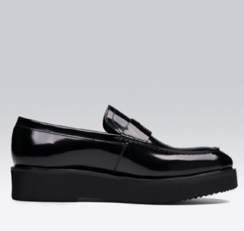 comfortable breathable lightweight dress shoes BLUE loafer oem shoes