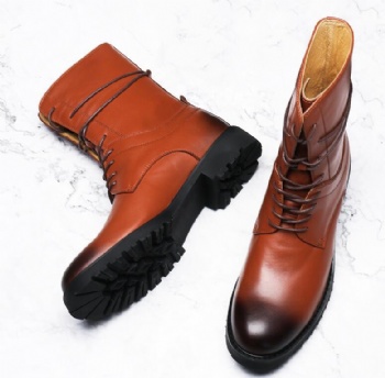 fashion Winter camouflage green suede leather fashion Leisure work boot