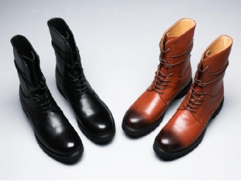 fashion Winter camouflage green suede leather fashion Leisure work boot