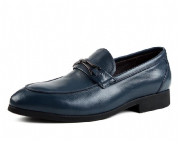 comfortable breathable lightweight dress shoes BLUE loafer oem shoes