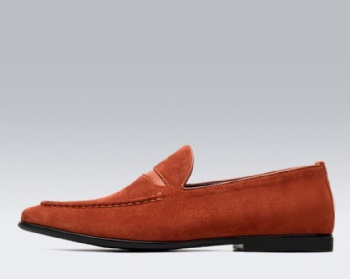 Black genuine soft comfortable calf leather custom made Italian style men business dress shoe, leather shoe for men