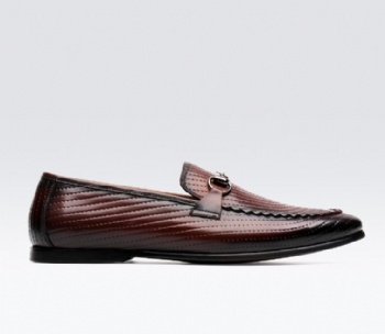 Black genuine soft comfortable calf leather custom made Italian style men business dress shoe, leather shoe for men