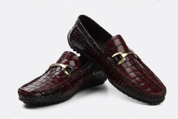 Black genuine soft comfortable calf leather custom made Italian style men business dress shoe, leather shoe for men