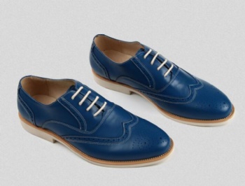 Black genuine soft comfortable calf leather custom made Italian style men business dress shoe, leather shoe for men