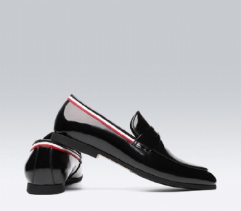 comfortable breathable lightweight dress shoes BLUE loafer oem shoes