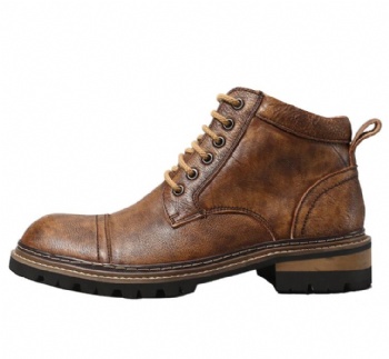 fashion Winter camouflage green suede leather fashion Leisure work boot