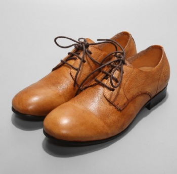 Black genuine soft comfortable calf leather custom made Italian style men business dress shoe, leather shoe for men