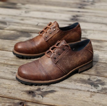 Black genuine soft comfortable calf leather custom made Italian style men business dress shoe, leather shoe for men