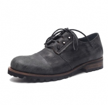 Black genuine soft comfortable calf leather custom made Italian style men business dress shoe, leather shoe for men