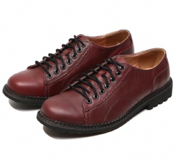 Black genuine soft comfortable calf leather custom made Italian style men business dress shoe, leather shoe for men