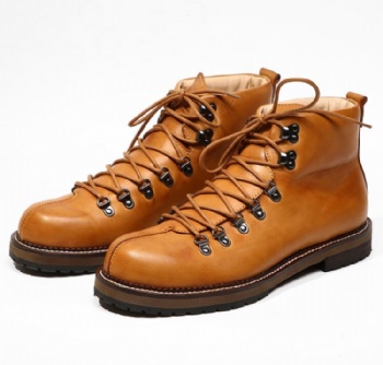 fashion Winter camouflage green suede leather fashion Leisure work boot