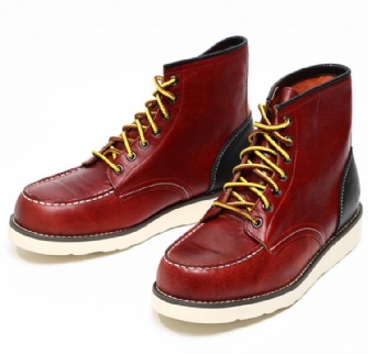 fashion Winter camouflage green suede leather fashion Leisure work boot
