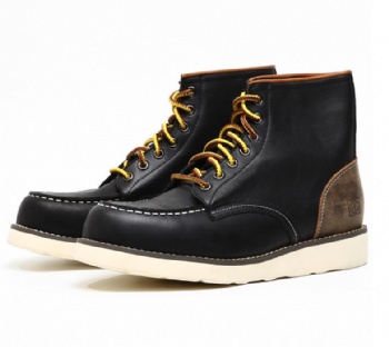 fashion Winter camouflage green suede leather fashion Leisure work boot