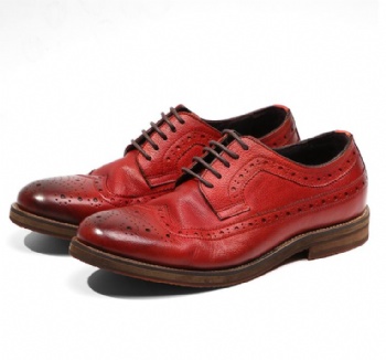 Black genuine soft comfortable calf leather custom made Italian style men business dress shoe, leather shoe for men