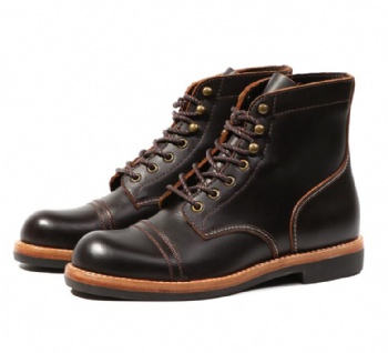 fashion Winter camouflage green suede leather fashion Leisure work boot
