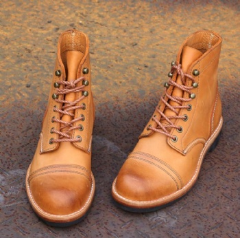 fashion Winter camouflage green suede leather fashion Leisure work boot