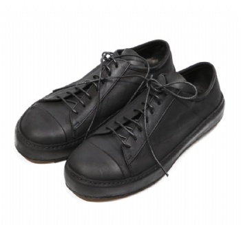 Black genuine soft comfortable calf leather custom made Italian style men business dress shoe, leather shoe for men