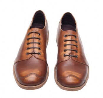 Black genuine soft comfortable calf leather custom made Italian style men business dress shoe, leather shoe for men