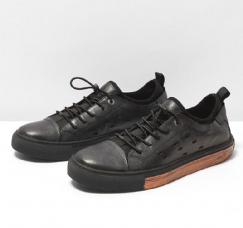 Black genuine soft comfortable calf leather custom made Italian style men business dress shoe, leather shoe for men