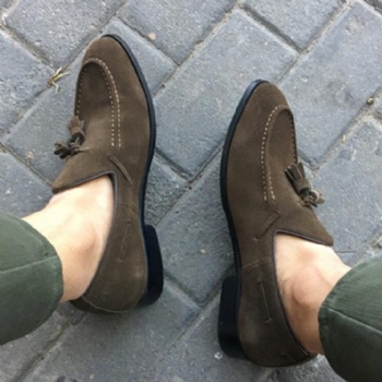 Black genuine soft comfortable calf leather custom made Italian style men business dress shoe, leather shoe for men