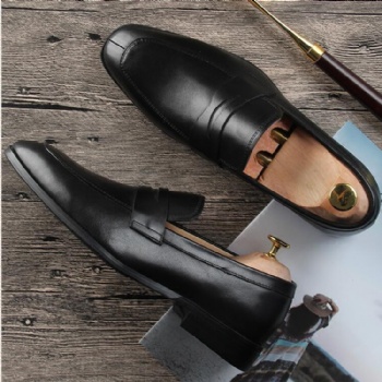 comfortable breathable lightweight dress shoes BLUE loafer oem shoes