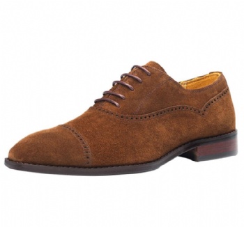 Black genuine soft comfortable calf leather custom made Italian style men business dress shoe, leather shoe for men