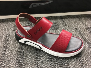 Men's Sandals Slippers Leather Cowhide Slipper Outdoor Casual Men Leather Slipper for Man