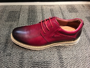 Black genuine soft comfortable calf leather custom made Italian style men business dress shoe, leather shoe for men