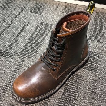 fashion Winter camouflage green suede leather fashion Leisure work boot