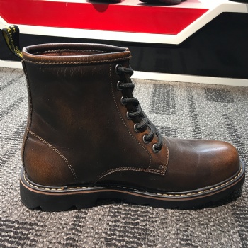 fashion Winter camouflage green suede leather fashion Leisure work boot
