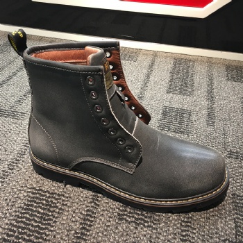 fashion Winter camouflage green suede leather fashion Leisure work boot