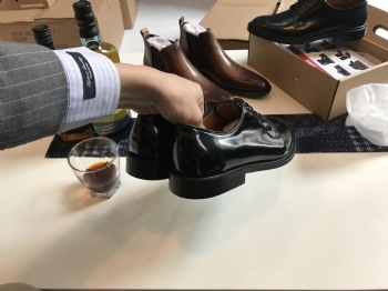 Round Toe Derby Oxford Lace up shoes