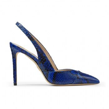 Snakeskin pattern sandals